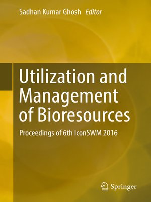 cover image of Utilization and Management of Bioresources
